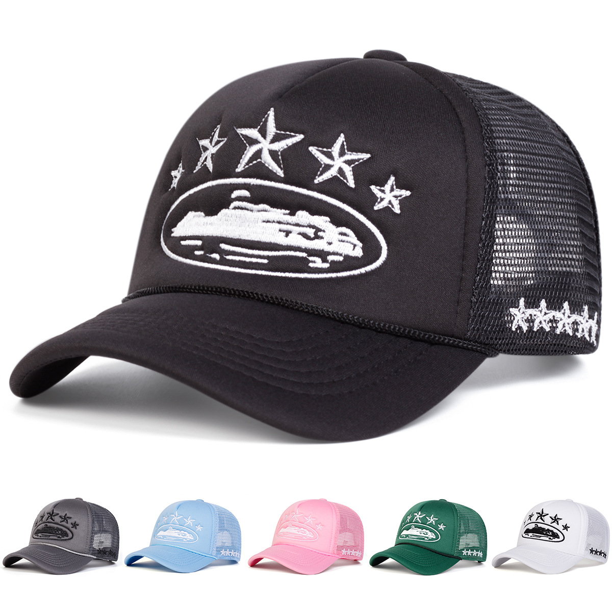 Trucker Cap Mesh - Topi Baseball Cetak Uniseks Terbaru, Topi