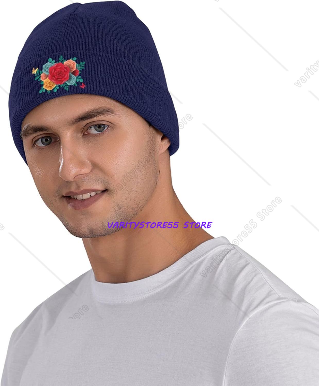 Topi Rajut Musim Dingin dengan - Beanie Cuffed Knit ulasan dan harga