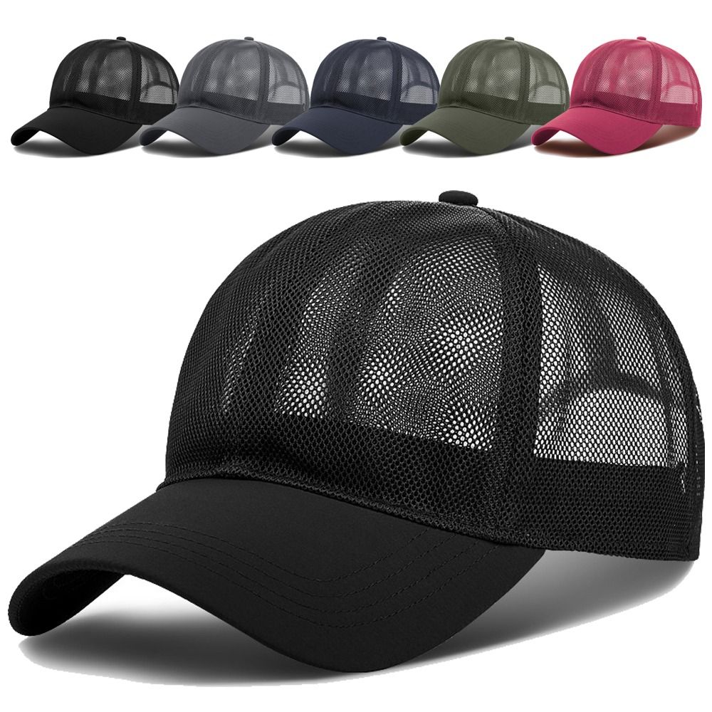 Topi Baseball Trucker Full Mes - Trucker Cap Mesh ulasan dan harga